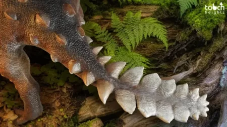 New Dinosaur With A Tail Like A Combat Axe