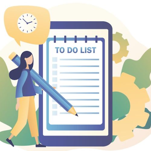 Create an extensive list – 5 Ways To Establish Healthy Habits That Will Last Without Causing Stress