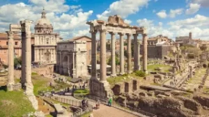 The ancient city of Rome