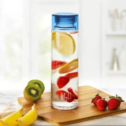 CELLO H2O Toughened Glass Water Bottle