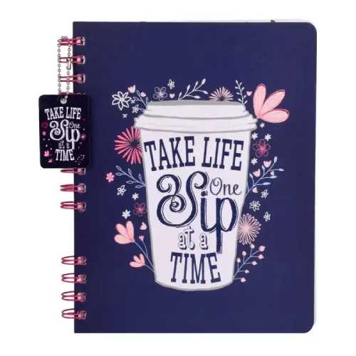 Doodle Hard Bound Spiral Notebook Diary
