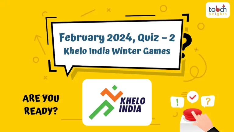 February 2024, Quiz – 2 (Khelo India Winter Games)