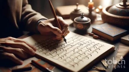 Crafting Elegance: Mastering Calligraphy with Pen and Ink