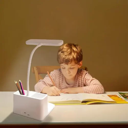 Rechargeable Desk Lamp with Pen Holder