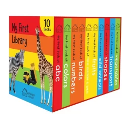 Boxset of 10 Board Books for Kids
