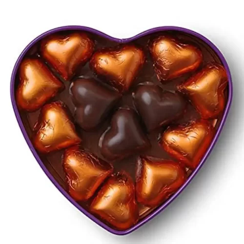 Sweet Love Heart Shaped Chocolate Gift Box