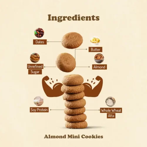 Almondy Protein Mini Cookies Biscuit