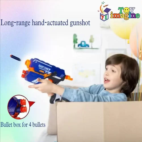 Blaze Storm Hot Fire Dart Gun Toy for Target Shooting