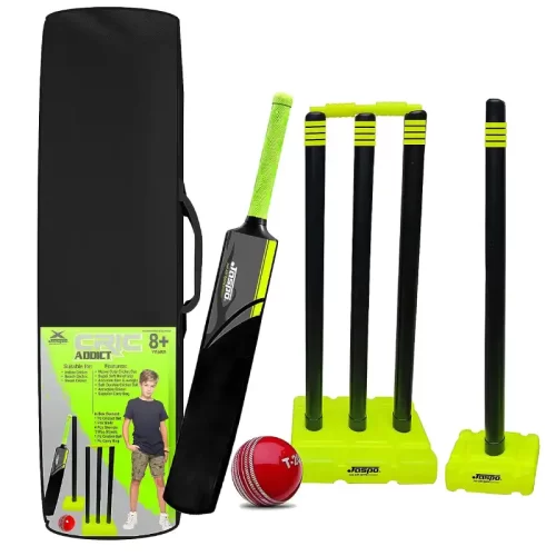 Plastic Cricket Bat Set Combo with Soft Cricket Ball for Kids