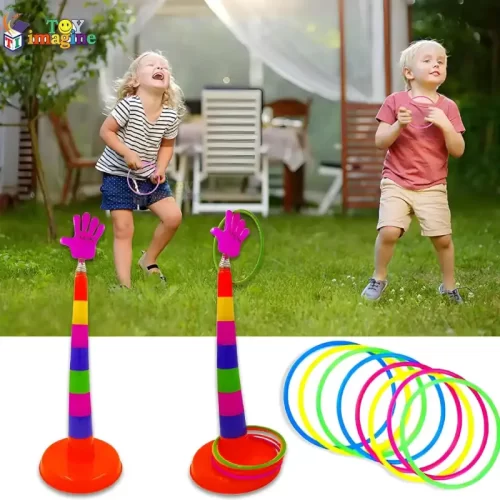 Plastic Ring Throw Game for Kids Fun