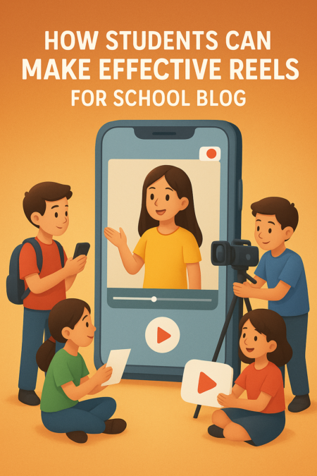 HOW STUDENTS CAN MAKE EFFECTIVE REELS FOR SCHOOL BLOGS 🎥✨