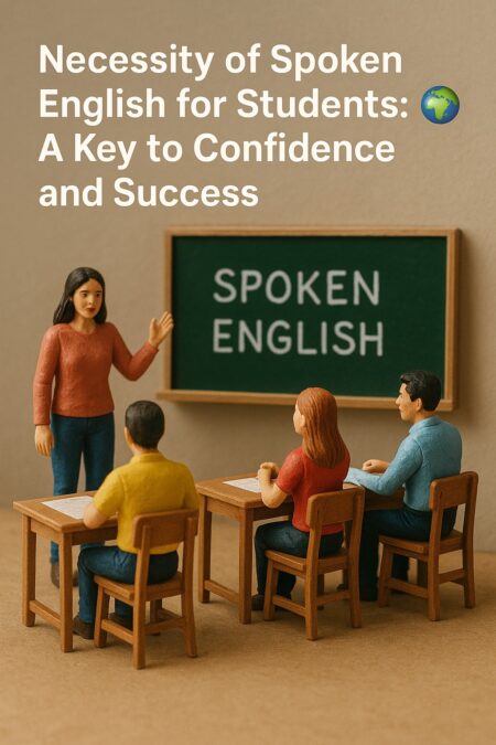 Necessity of Spoken English for Students: A Key to Confidence and Success 🌍✨