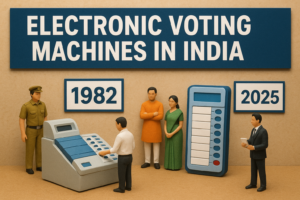 📩 Electronic Voting Machines (EVMs) in India: History, First Use, Evolution, and Today’s Relevance