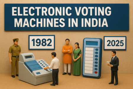 📩 Electronic Voting Machines (EVMs) in India: History, First Use, Evolution, and Today’s Relevance