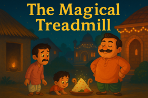 🌟 The Magic Treadmill: A Tale of Kindness and Greed